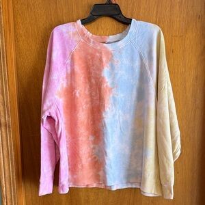 Old Navy Tye Dye Crew Neck Super Soft Sweatshirt XXL